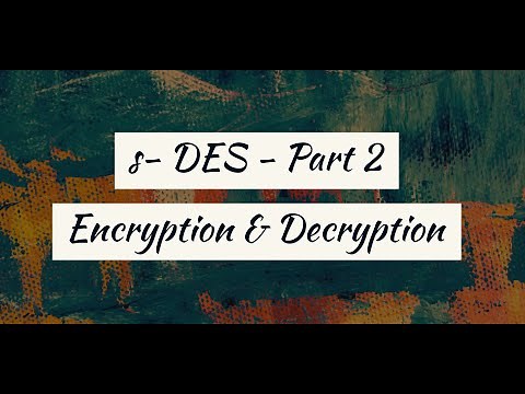 S-DES Encryption || Simplified data encryption standard(S-DES) || - Encryption & Decryption