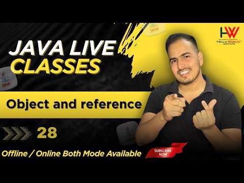 Object and reference in java