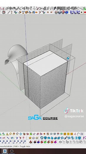 Creating Organic Facade Patterns in SketchUp Easily