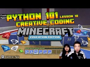 *MINECRAFT PYTHON 101* Lesson 10: Creative Coding: COURSE CONCLUSION