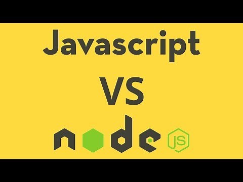 Node.js vs Javascript | What is NODE.JS & How does it compare to Javascript?!
