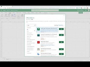 Installing the JavaScript Automation Development Environment (JADE) on Excel Online