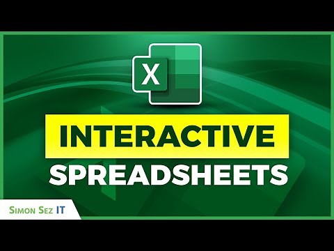 How to Build Interactive Spreadsheets in Excel
