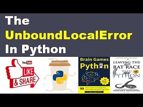 How To Resolve UnboundLocalError On Local Variable When Reassigned After The First Use? - Be on the Right Side of Change