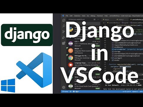 How to Install & Run Django in Visual Studio Code | Setup Django in VSCode