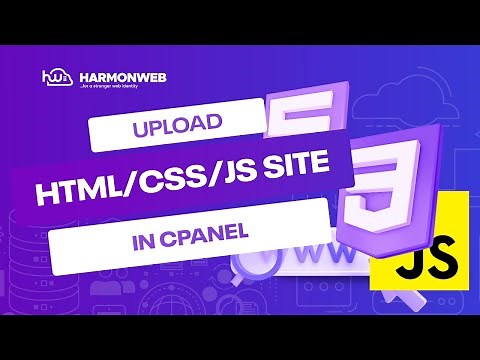 How To Upload a Website Built With HTML,CSS & JavaScript in cPanel