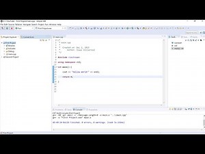 How to Create a C++ Program in Eclipse