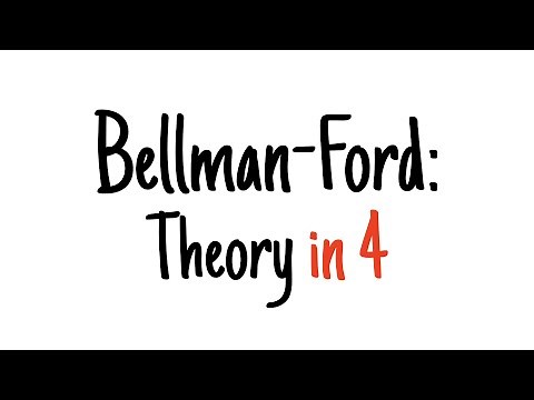 Bellman-Ford in 4 minutes — Theory