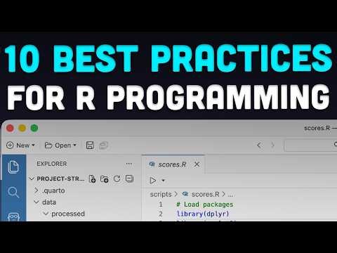 10 Best Practices for R Programming