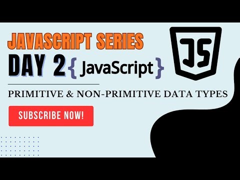 JavaScript Data Types Explained | Primitive vs Non-Primitive (Beginner Friendly)