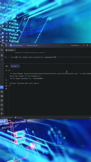 Quick Password Generator Using Python 🔐 | Python Project