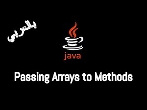 #027 [JAVA] - Passing Arrays to Methods