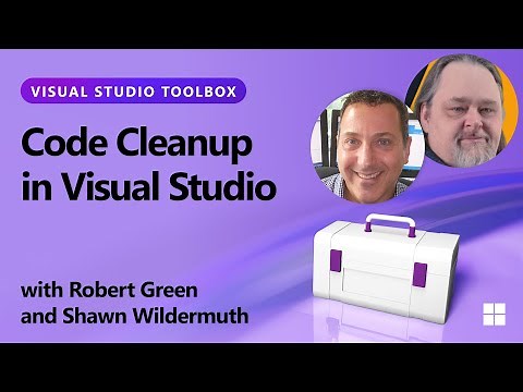 Code Cleanup in Visual Studio