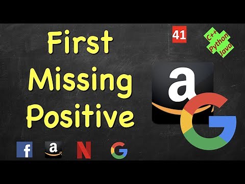 First Missing Positive | LeetCode 41 | C++, Java, Python | BITWISE operation