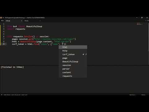 login to website using requests python