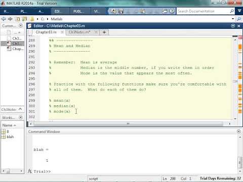 Basic MATLAB Functions for Arrays and Matrices