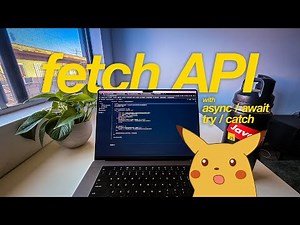 The BEST way to FETCH data from an API with JavaScript | POKEMON API