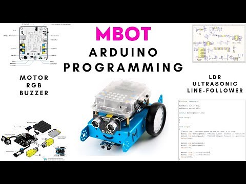 MakeBlock mBot Arduino Sketch Programming!