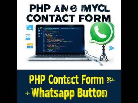 PHP Contact Form Project with MySQL Database | Step by StepHow to Connect PHP Form with Database