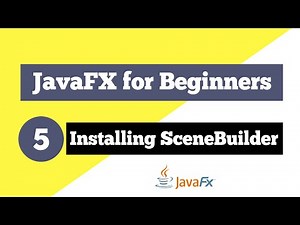 JavaFX Tutorial for Beginners 5 - Installing SceneBuilder and Integrating it into Netbeans IDE
