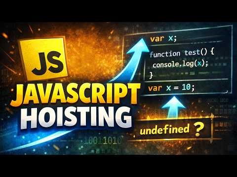 Hoisting in JavaScript | var vs let vs const