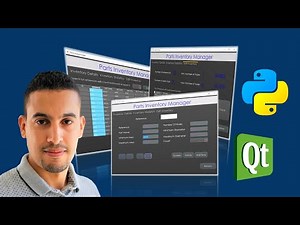 5- Python & PyQt5: Design of the GUI in QT Designer - Part1