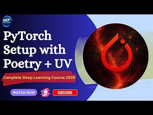 Stop Wasting Time! Perfect PyTorch Setup with Poetry + UV in 10 Minutes