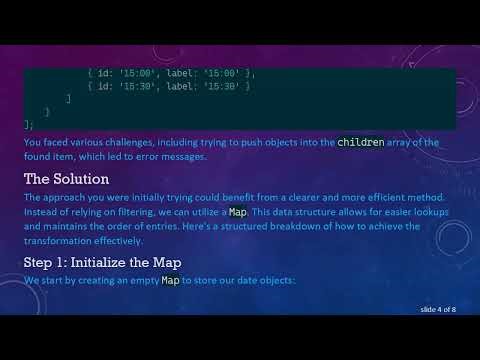 Transforming an Array with Objects in JavaScript