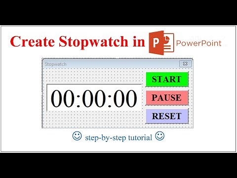 Stopwatch in PowerPoint