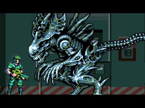 Aliens Infestation (DS) All Bosses (No Damage)