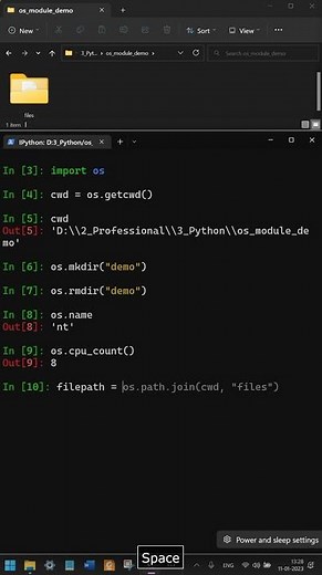 Python OS Module | All important Methods