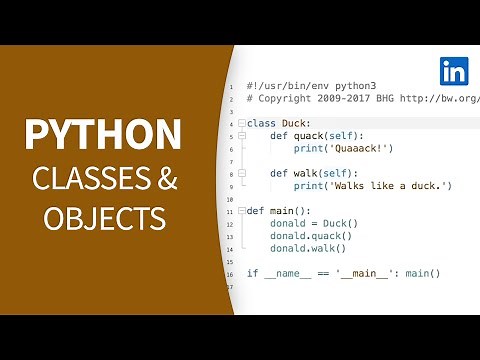 Python Tutorial - Understanding CLASSES and OBJECTS