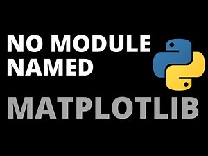 How to Fix ImportError "No Module Named Matplotlib" Error in Python | Python Tutorial