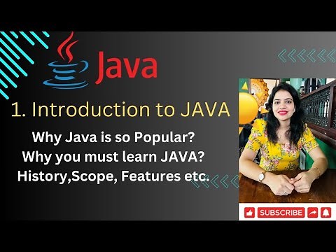 Lec 1: Introduction to JAVA | Why JAVA is so popular? | Discussed Essence of JAVA Programming