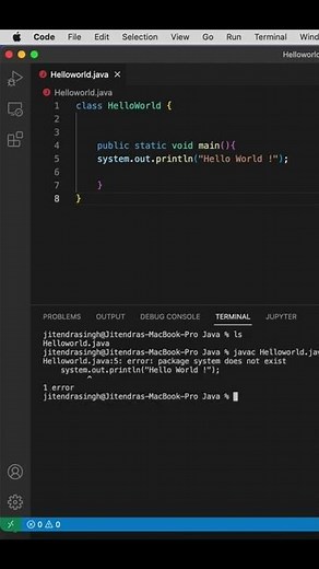 HelloWorld code in Java | Why “Hello World” Is The Perfect Launching Point For Coding
