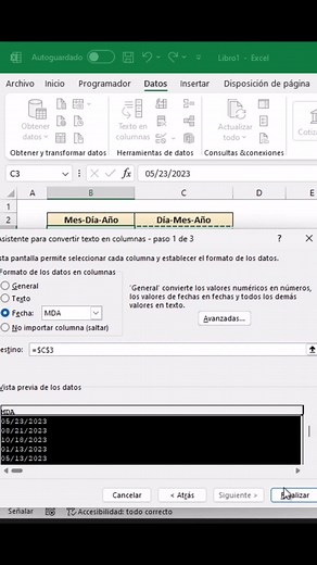 Cómo Cambiar Formato de Fecha en Excel Fácilmente