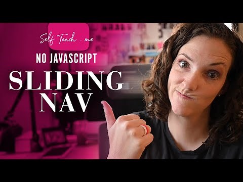 Building a Sliding CSS Menu without JavaScript