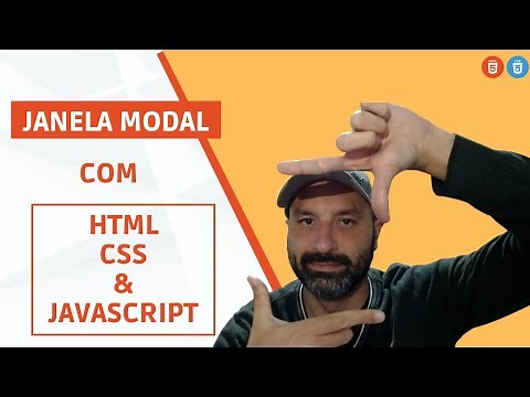 Janela Modal/ Pop-up com HTML, CSS e JavaScript