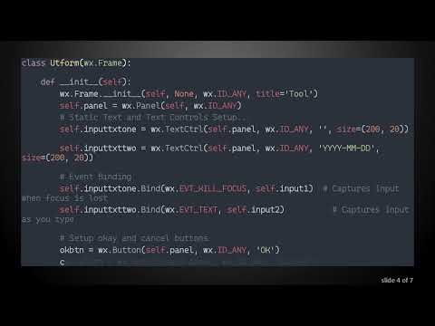 How to Capture User Input in Variables with wxPython