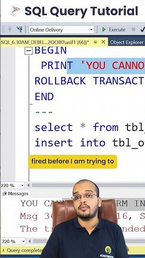 Understanding DDL and DML Triggers in SQL Server | SQL Tutorial Day 30