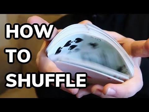 HOW TO SHUFFLE CARDS LIKE A PRO (Easy Card Shuffle Tutorial)