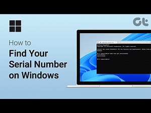 How to Find Your Serial Number on Windows | Easiest Way to Find Serial Number on Windows 11 (2024)