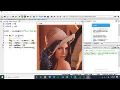 6. Read multiple images from a folder using Python and OpenCV