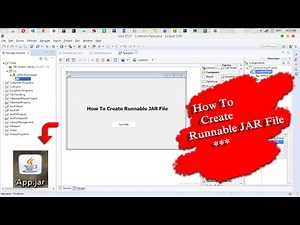 How to Create an executable (runnable) JAR File using Eclipse