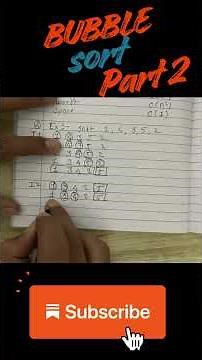 Bubble Sort Algorithm Using Java, Java Tutorial, DSA With Java, Bubble Sort Explained | Part 2