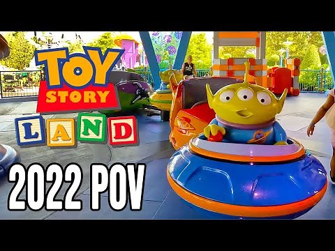 Alien Swirling Saucers - Disney's Hollywood Studios Ride 2022 [4K POV]