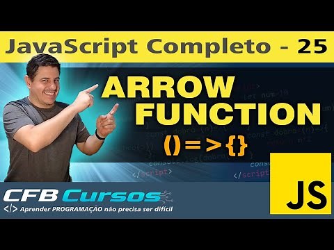 Arrow Function em Javascript. Aprenda o que é e como usar! - Curso de Javascript Moderno - Aula 25