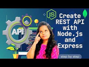 Create REST API using Node.js and Express | Step-by-Step Beginner Tutorial #nodejs #ai #infysky