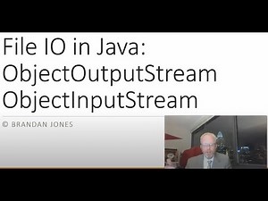 ObjectOutputStream, ObjectInputStream demonstrated in Java