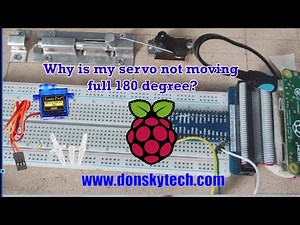 Servo Motor Control Using Raspberry Pi